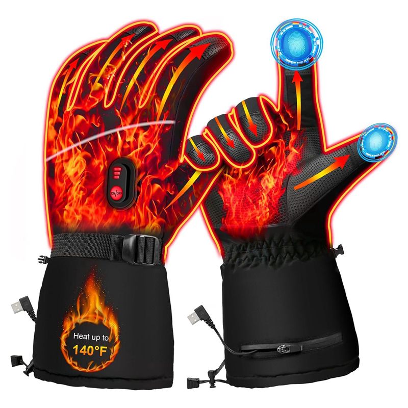 Heated Gloves Electric - A07T – Guanti riscaldati elettricamente, scaldamani,