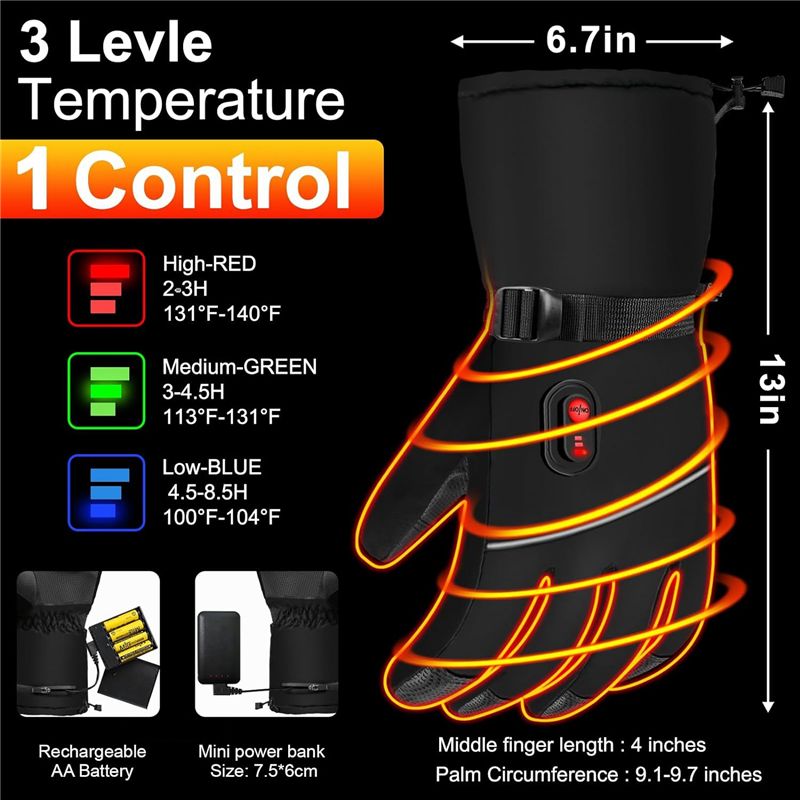 A07T – Guanti riscaldati elett - Heated Gloves Electric recensione e prezzo