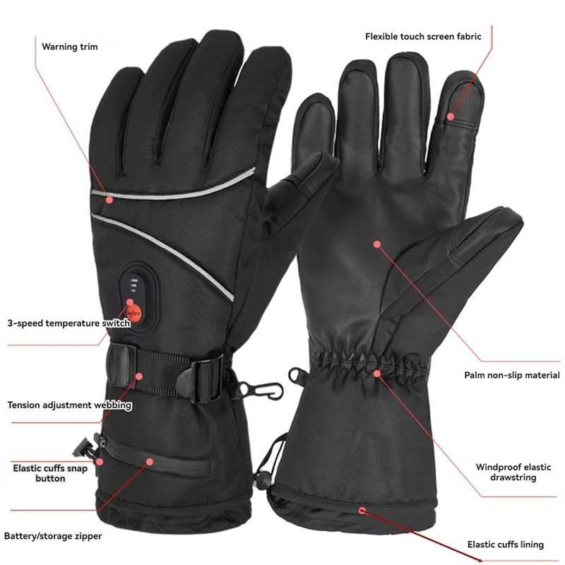 X08A, un paio di guanti termic - Heated Gloves Electric recensione e prezzo