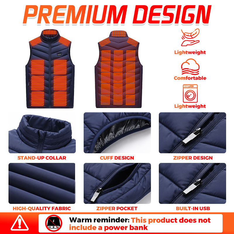 Gilet riscaldato intelligente  - Winter Clothing Hiking recensione e prezzo